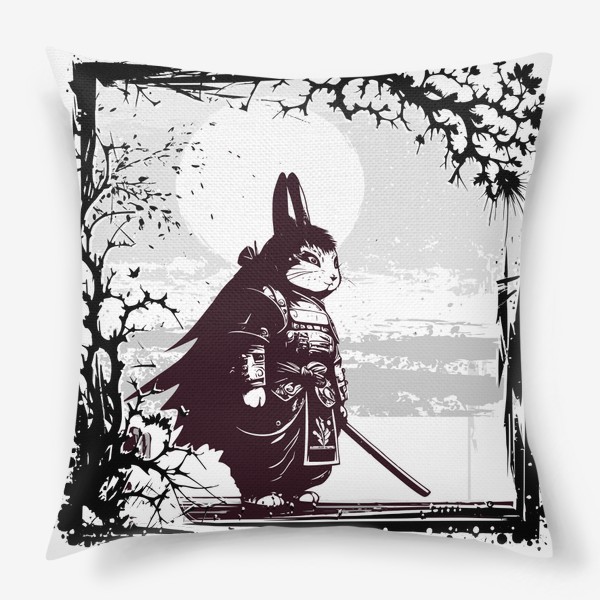 Подушка «Кролик Самурай»