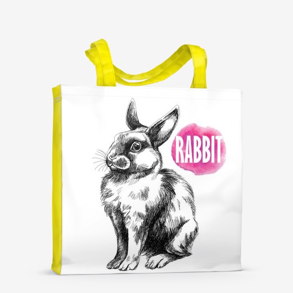 Сумка-шоппер &laquo;кролик&raquo;