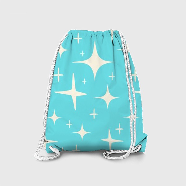 Рюкзак «Звезды на голубом фоне »