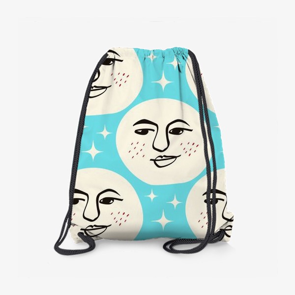 Рюкзак «Милый паттерн с луной »