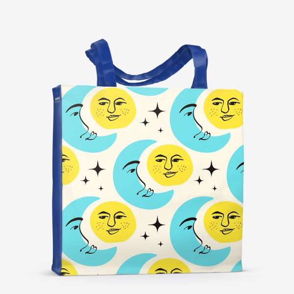Сумка-шоппер «Луна и солнце »