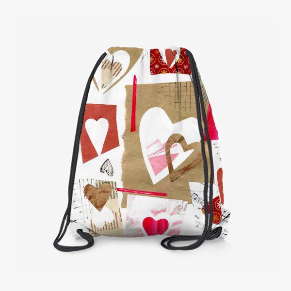Рюкзак «сердечный коллаж»