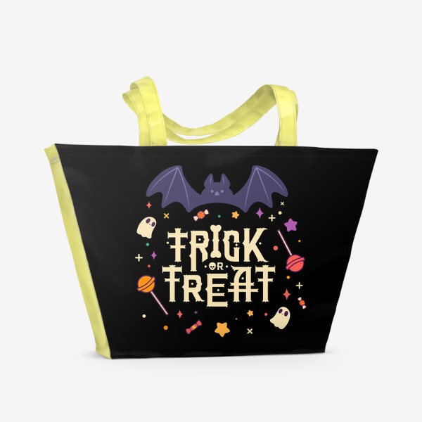 Пляжная сумка «Trick or treat»