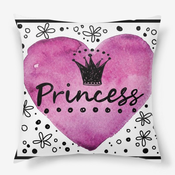 Купить подушку принцесса в интернет-магазине PinkBus по выгодной цене: 1390...