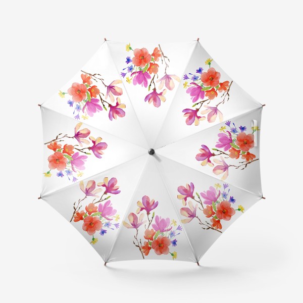 Зонт &laquo;крымские цветы&raquo;
