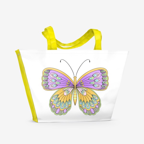 Пляжная сумка «Бабочка »