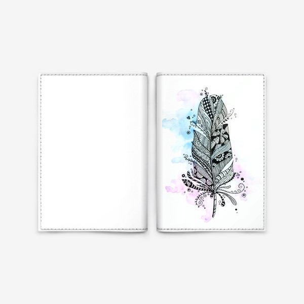 Обложка для паспорта «Перышко»