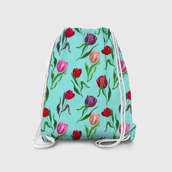 Рюкзак «красные тюльпаны»