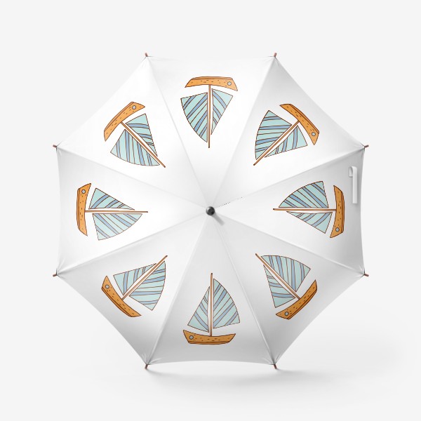 Зонт «кораблик с парусами»