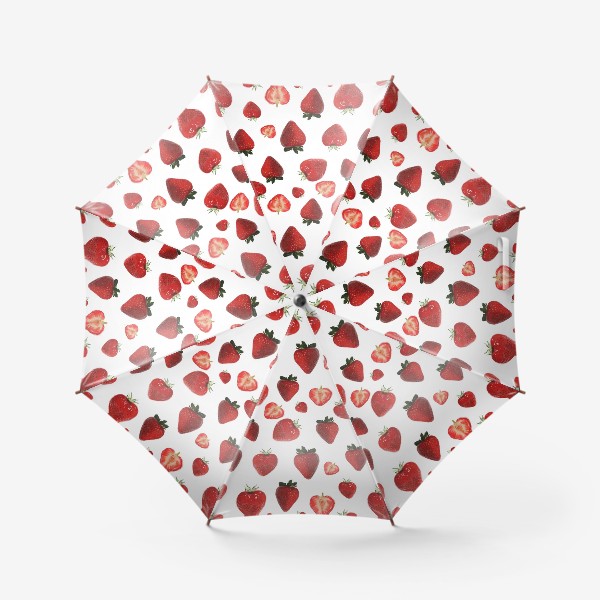 Зонт «Клубничный дождь»