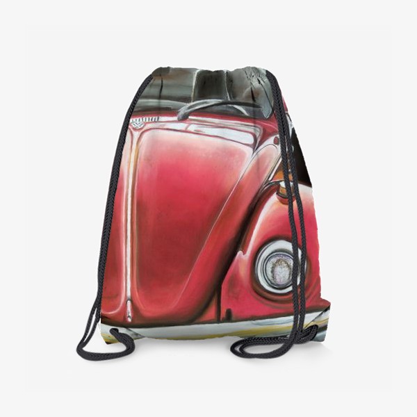 Рюкзак «Красный автомобиль Фольксваген Жук»
