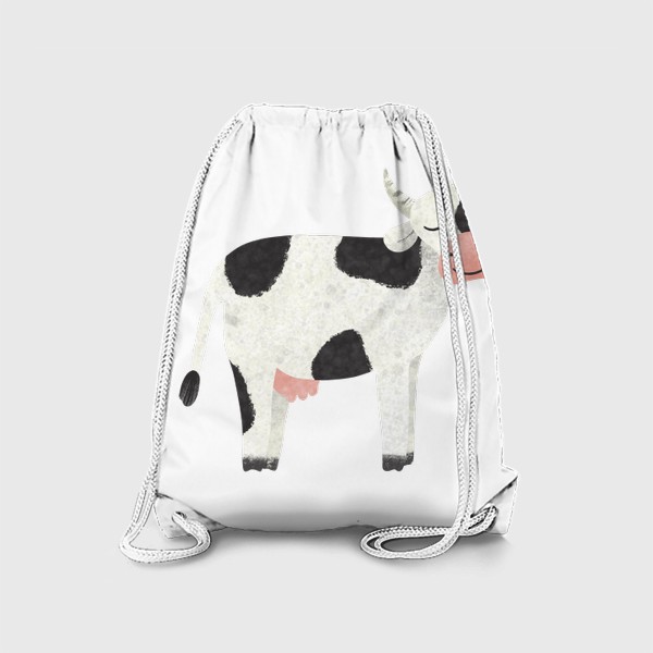 Рюкзак «Принт с коровой Корова Милая коровка»