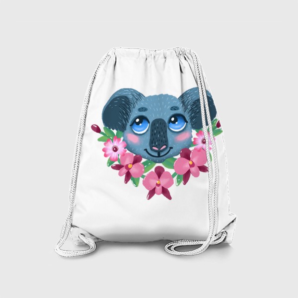 Рюкзак «Коала в цветах»
