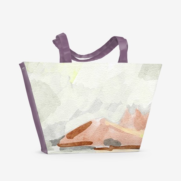 Пляжная сумка «Бохо пейзаж »