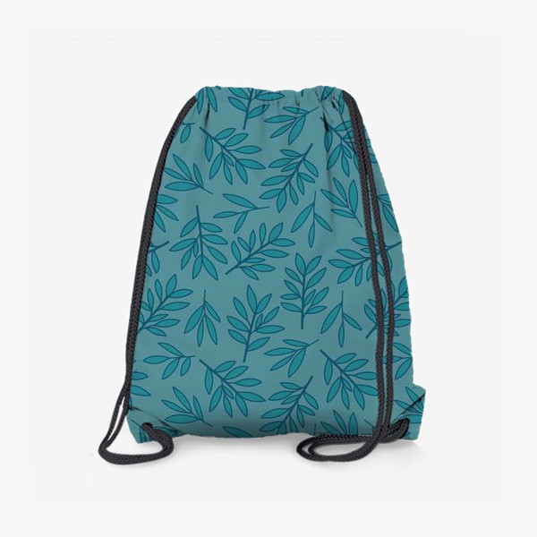 Рюкзак «Пальмовые листья Принт с листьями»
