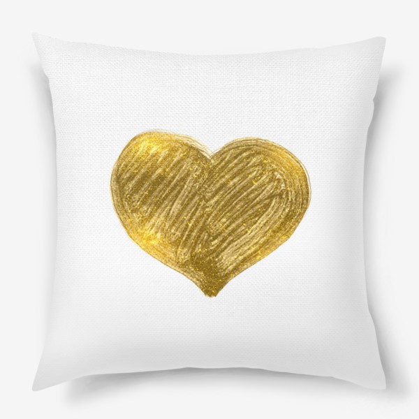 Подушка «Золотое сердце»
