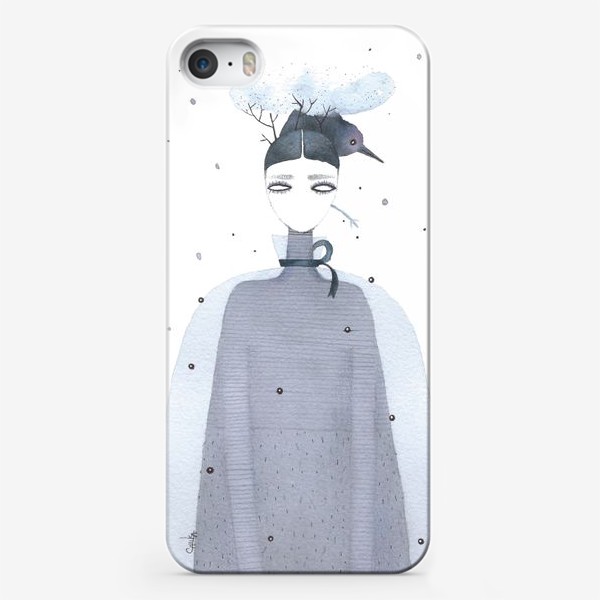 Чехол iPhone «Теплая зима 1»