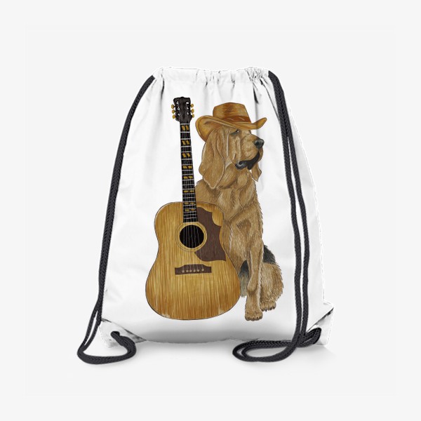 Рюкзак «Собака с гитарой»