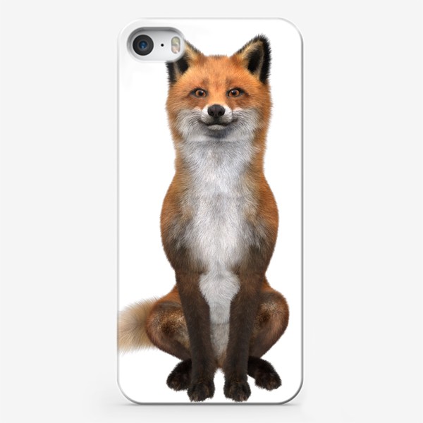 Чехол iPhone «Рыжий лис»