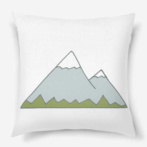 Подушка «горы»