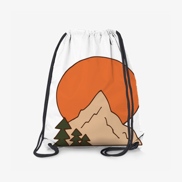 Рюкзак «горы, солнце и лес»