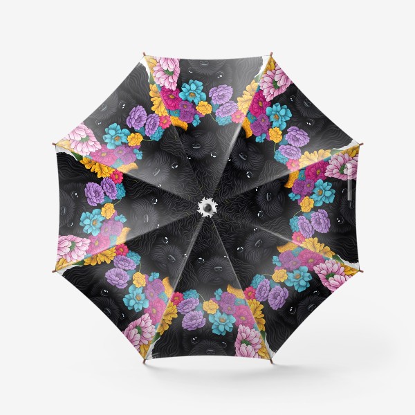 Зонт «Два чёрныхпуделя»