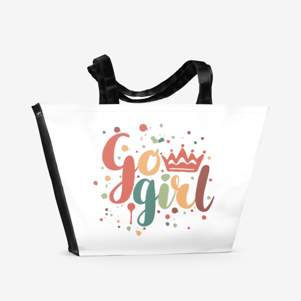Пляжная сумка «Go girl»