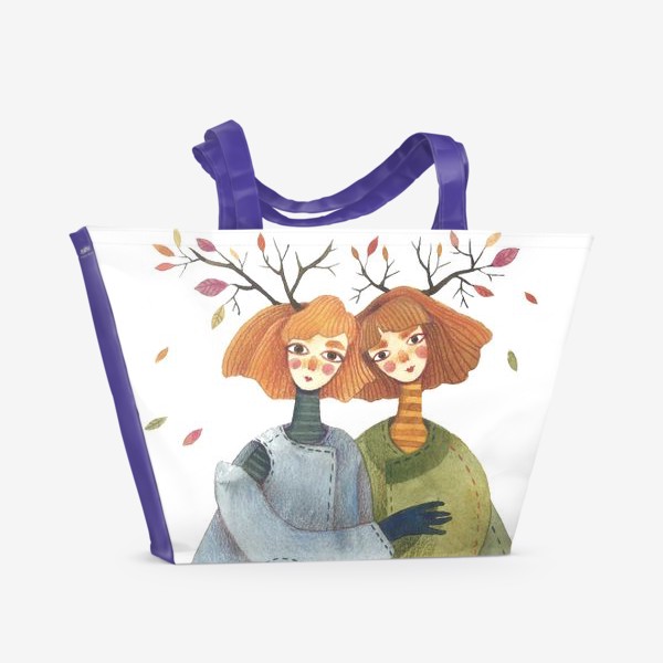 Пляжная сумка «Осень этого года 1»