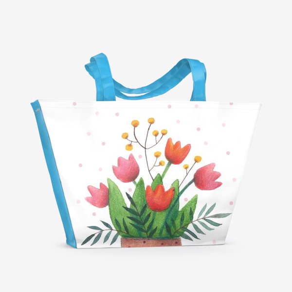 Пляжная сумка «Весна »