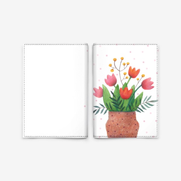 Обложка для паспорта «Весна »