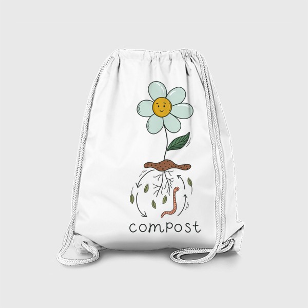 Рюкзак «Compost. Тема экологии»