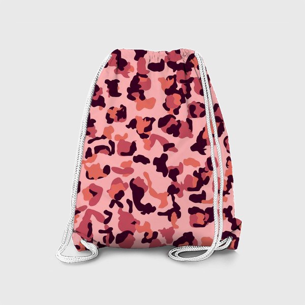 Рюкзак «Розовый леопардовый паттерн»