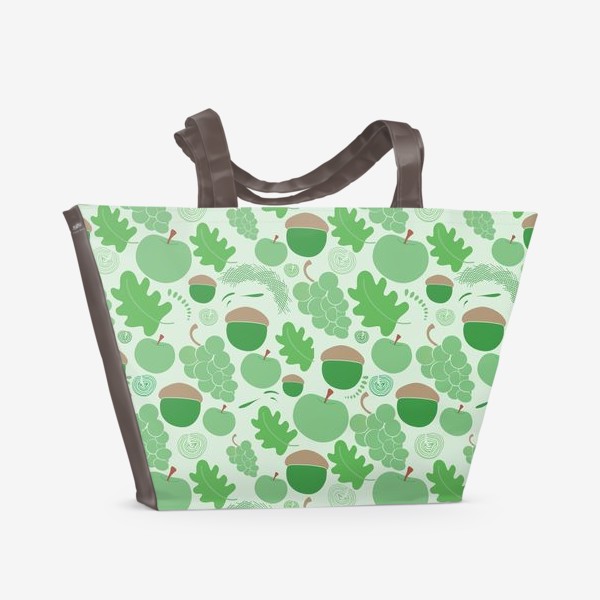 Пляжная сумка «зелень»