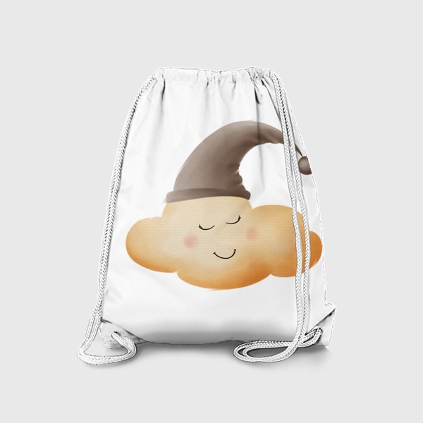 Рюкзак «Милая детская иллюстрация из серии "Добрые сны". Облако" Облачко»