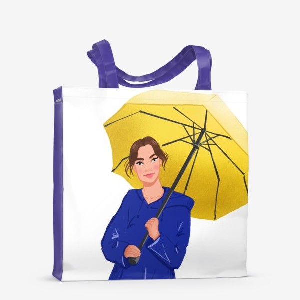 Сумка-шоппер «Девушка с солнечным зонтом»