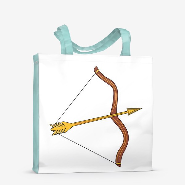 Сумка-шоппер «Стрелец лук стрелы»