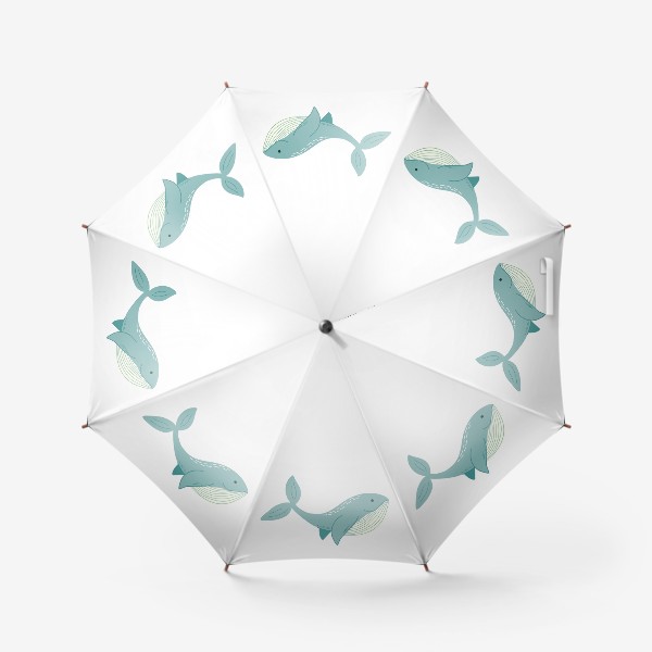 Зонт «Кит. Символ океана. »