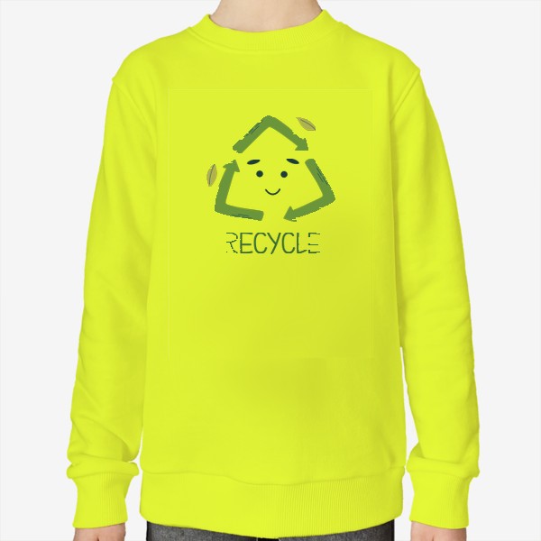 Свитшот «Recycle. Эко символ»