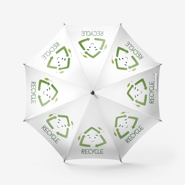 Зонт «Recycle. Эко символ»