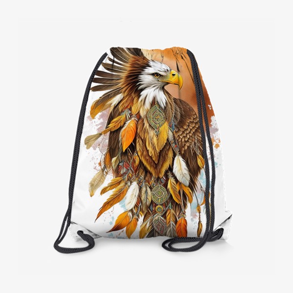Рюкзак «Орёл символ индейского племени»