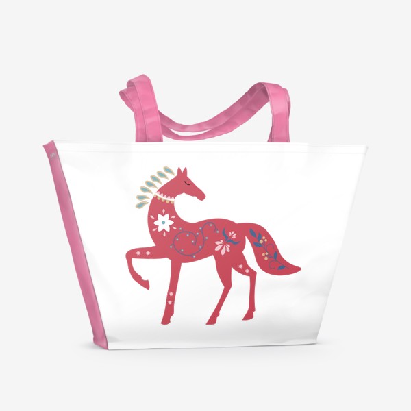 Пляжная сумка «Лошадка»