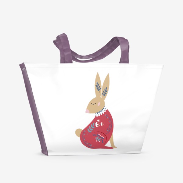 Пляжная сумка «Зайчик»