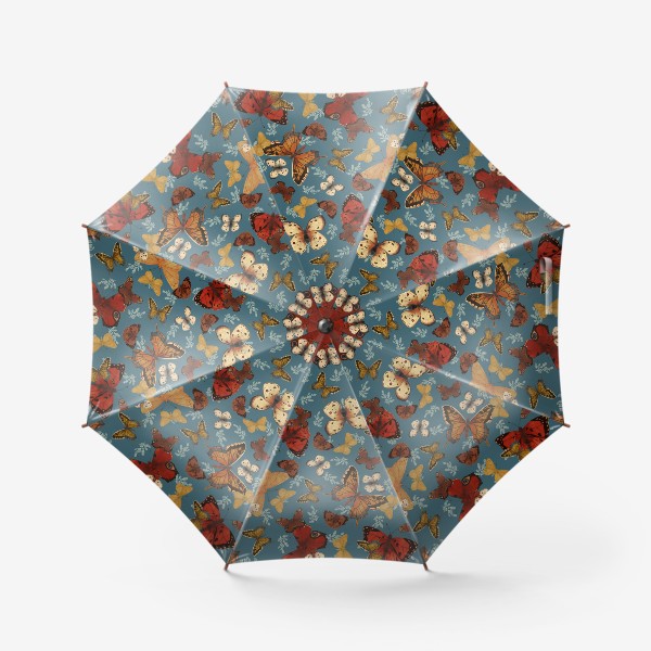 Зонт «Принт «Внезапный», бабочки»