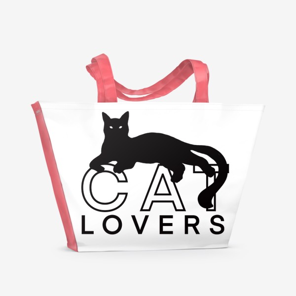 Пляжная сумка «Любители Котов»