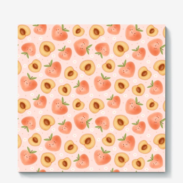 Холст «Милые персики»