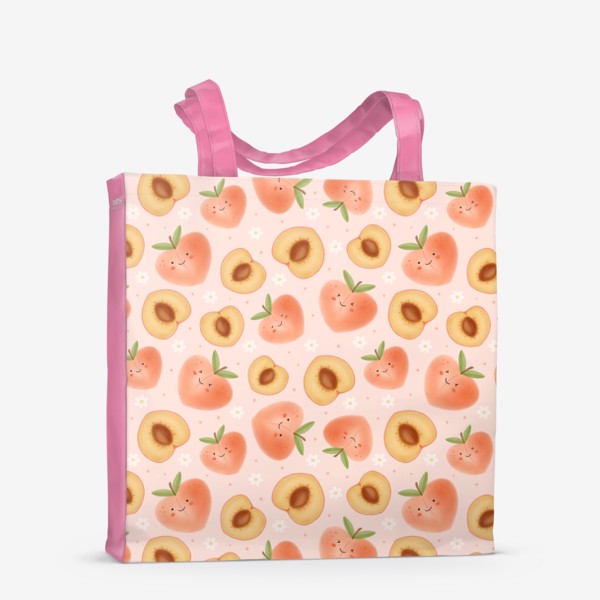 Сумка-шоппер «Милые персики»