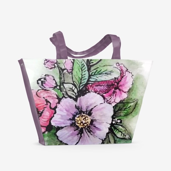 Пляжная сумка «Мгновения весны»