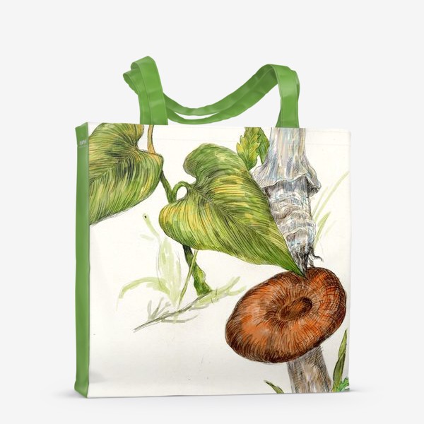 Сумка-шоппер «Лесные дары грибы »