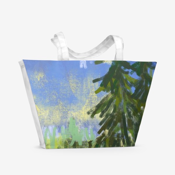 Пляжная сумка «Утро в лесу»