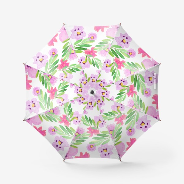 Зонт «южные цветы»